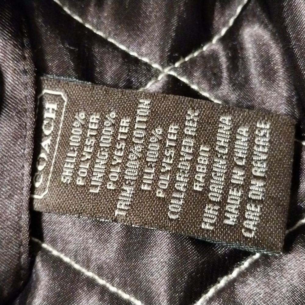 Coach scarf print quilted jacket - Picture 5 of 10